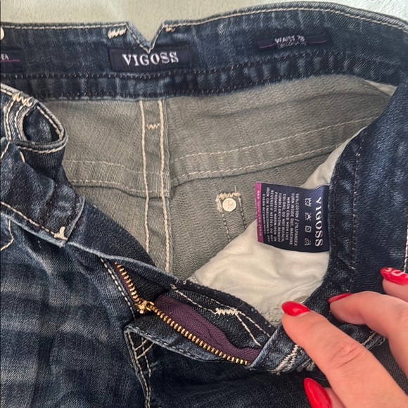 Vigoss Blue Denim Jeans - Picture 2 of 4